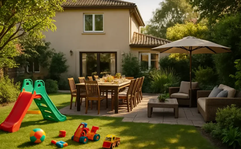 Defined Outdoor Zones for Safer Villa Living